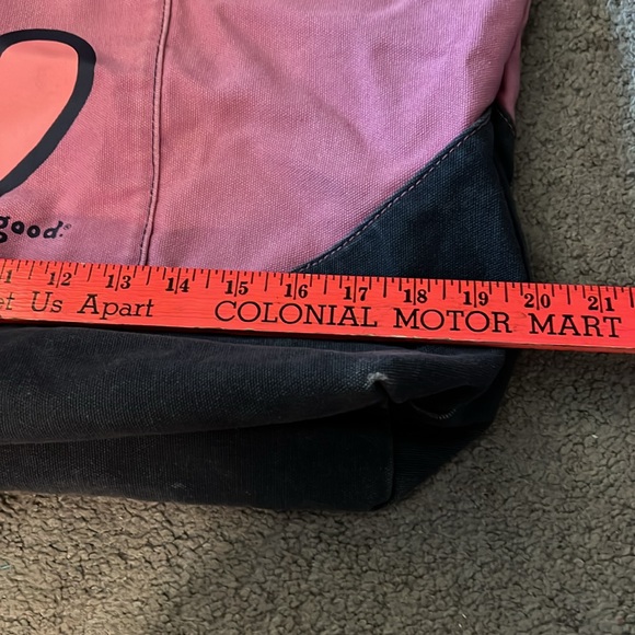 Canvas Life is Good bag - Picture 7 of 8